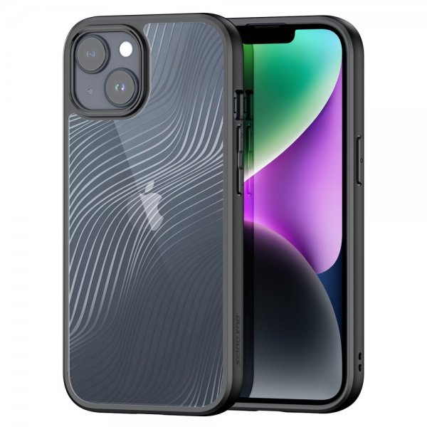 Dux Ducis iPhone 15 Plus Aimo Series -kuori, musta