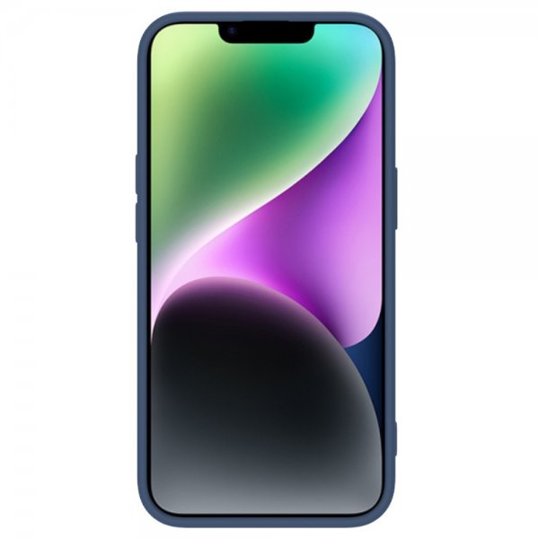 Nillkin iPhone 15 Plus Suojakuori CamShield Silky Sininen