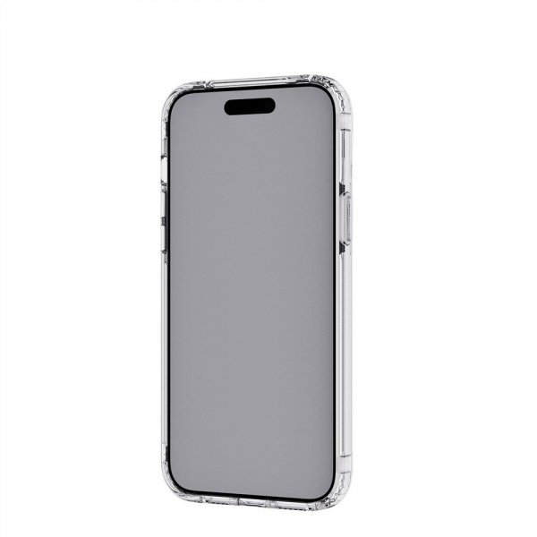 Tech21 iPhone 15 Plus -suojakuori Evo Clear, läpinäkyvä