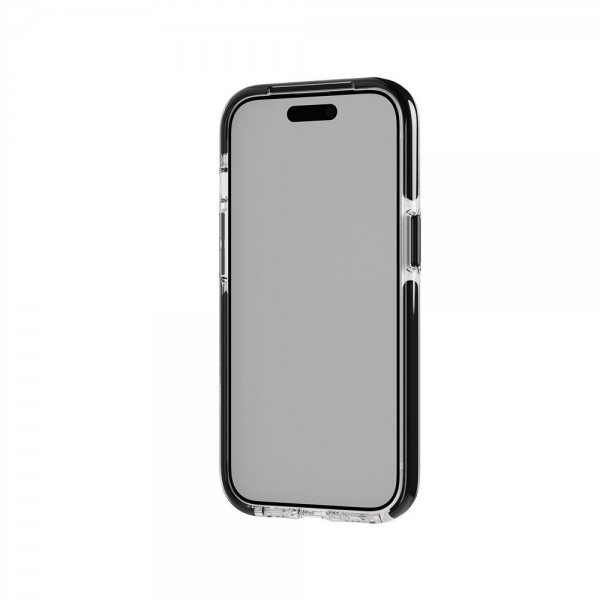 Tech21 iPhone 15 Plus -suojakuori Evo Crystal Kick MagSafe Clear/Black