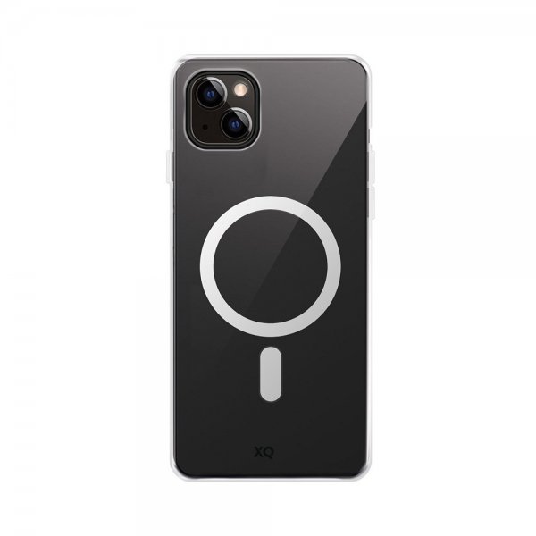 Xqisit iPhone 15 Plus Flex Case MagSafe Läpinäkyvä