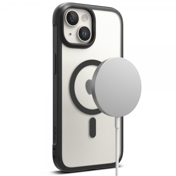 Ringke iPhone 15 Plus Suojakuori Fusion Bold Magnetic Matte Black