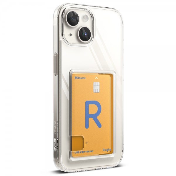 Ringke iPhone 15 Plus Suojakuori Fusion Card Clear