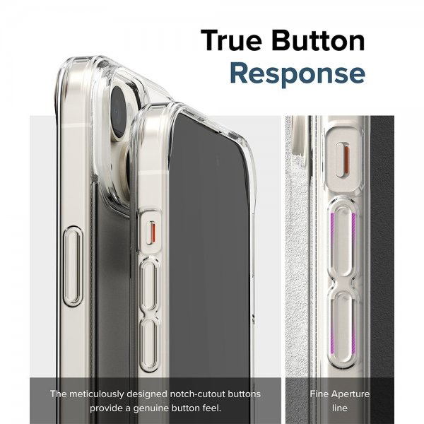Ringke iPhone 15 Plus Suojakuori Fusion Matte Clear