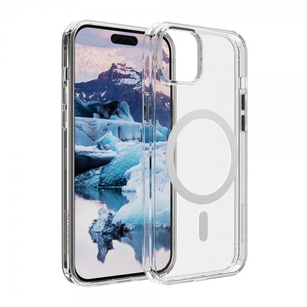 dbramante1928 iPhone 15 Plus Suojakuori Iceland Pro MagSafe Läpinäkyvä