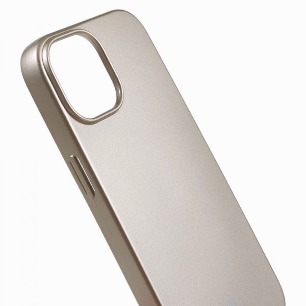 Mercury iPhone 15 Plus Suojakuori Jelly Glitter Kulta