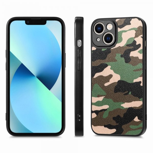 iPhone 15 Plus Suojakuori Camo Vihreä