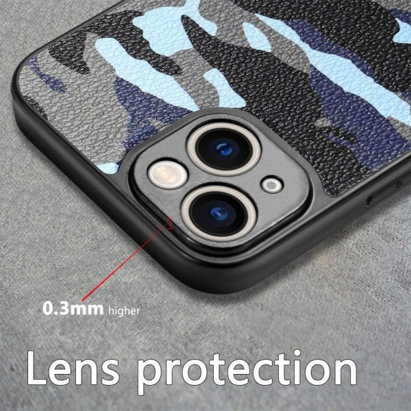 iPhone 15 Plus Suojakuori Camo Keltainen