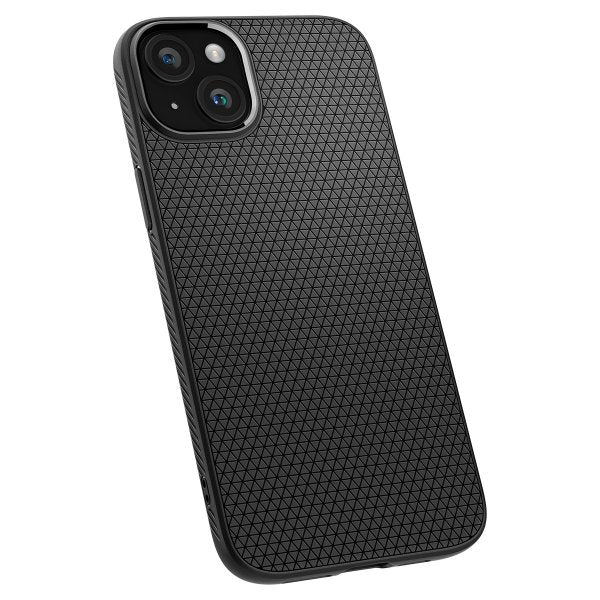 Spigen iPhone 15 Plus Suojakuori Liquid Air Matte Black