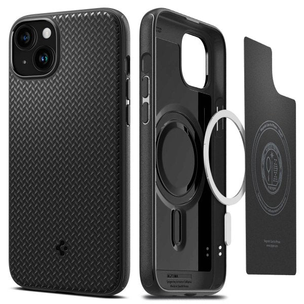 Spigen iPhone 15 Plus Suojakuori Mag Armor MagFit Matte Black