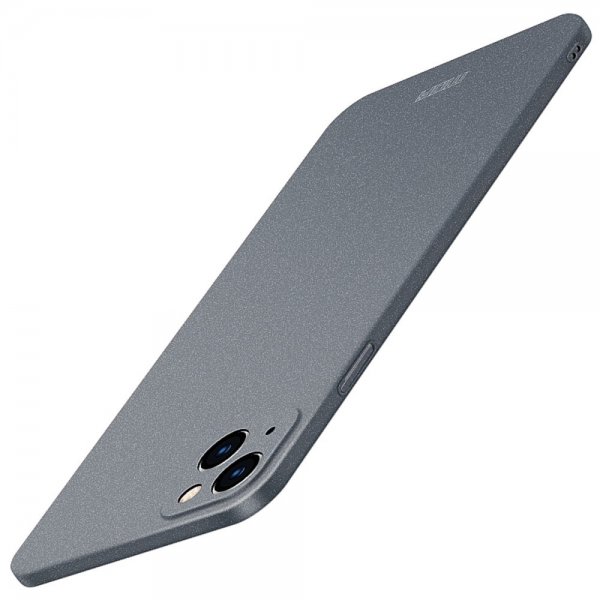 Mofi iPhone 15 Plus Kuori Matte Shield Harmaa
