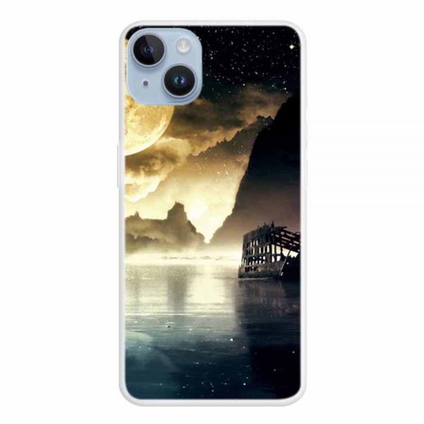 iPhone 15 Plus Kuoret Kuutamomotiivi