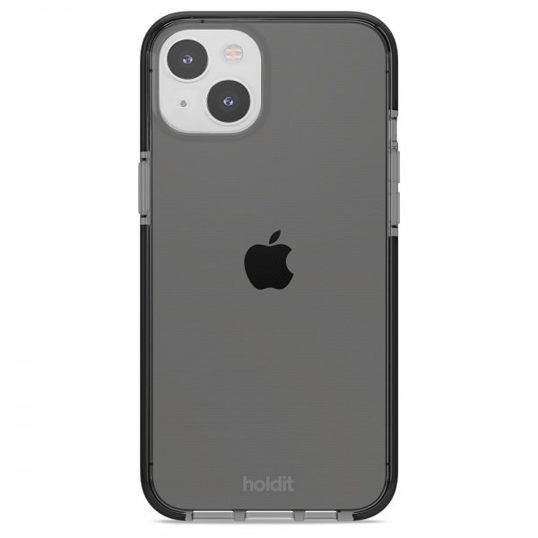holdit iPhone 15 Plus Suojakuori Seethru Musta