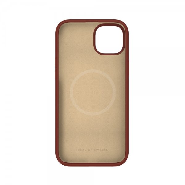 Ideal of Sweden iPhone 15 Plus Suojakuori Silicone Case MagSafe Dark Amber
