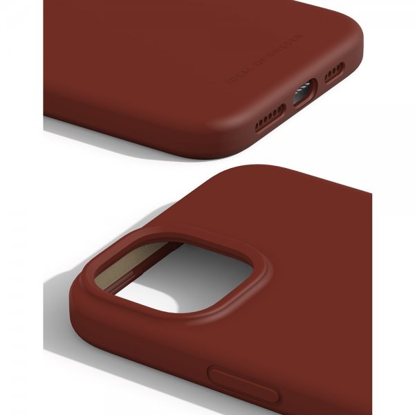 Ideal of Sweden iPhone 15 Plus Suojakuori Silicone Case MagSafe Dark Amber