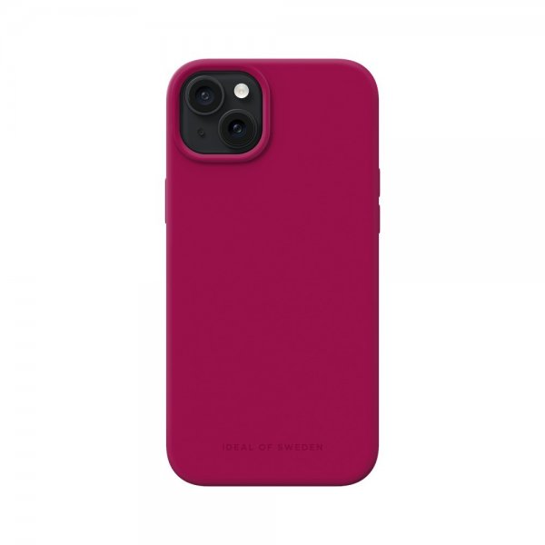 Ideal of Sweden iPhone 15 Plus Silicone Case MagSafe Magenta