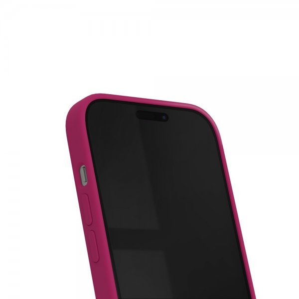 Ideal of Sweden iPhone 15 Plus Silicone Case MagSafe Magenta