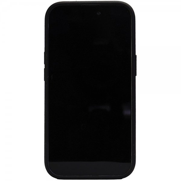 Audi iPhone 15 Plus -silikonikuori, musta