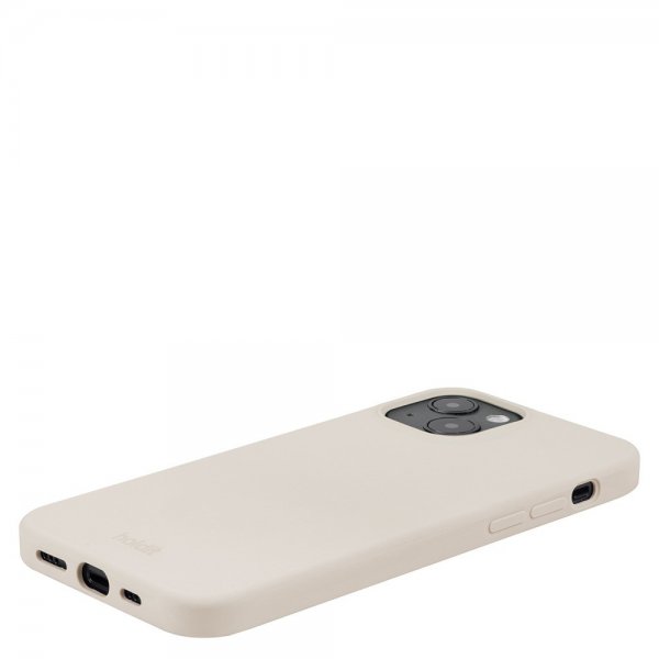 holdit iPhone 15 Plus Silikonikuori Light Beige