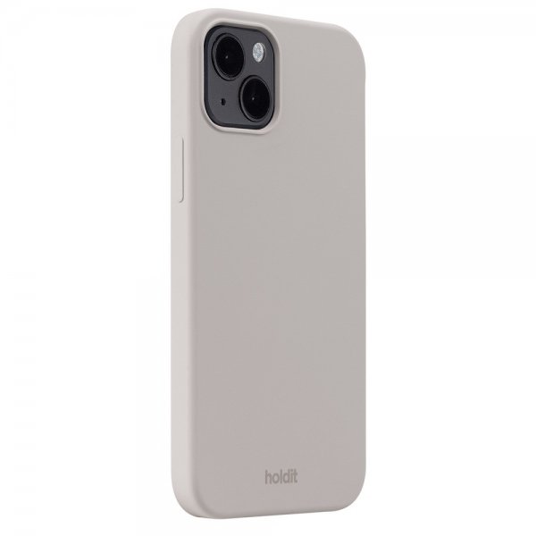 holdit iPhone 15 Plus Silikonikuori Taupe
