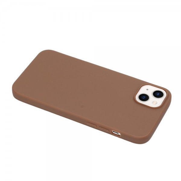 iPhone 15 Plus Suojakuori TPU Kahvi
