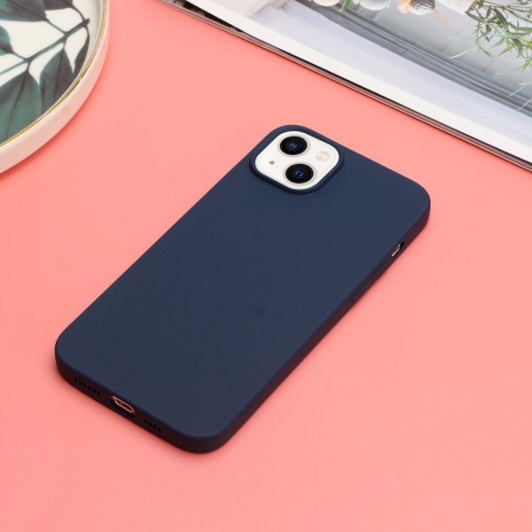iPhone 15 Plus Suojakuori TPU Tummanpunainen