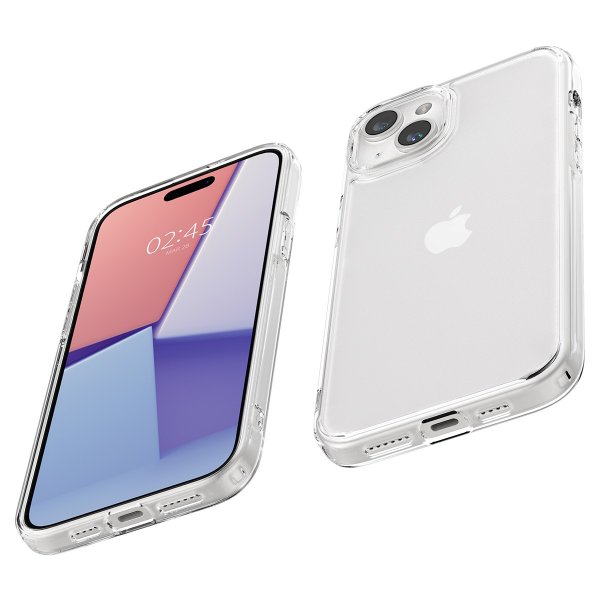 Spigen iPhone 15 Plus Ultra Hybrid Crystal Clear -suojakuori