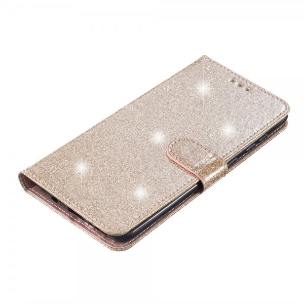 iPhone 15 Pro Kotelo Kimalteleva Kulta