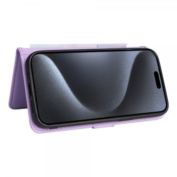 Betopnice iPhone 15 Pro -kuori irrotettavalla kuorella 005 Violetti