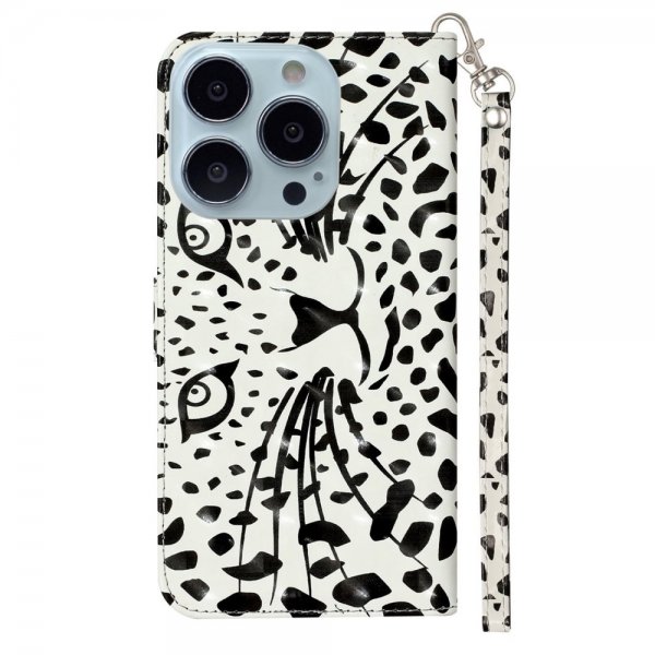 iPhone 15 Pro Kotelo Leopardikuvio