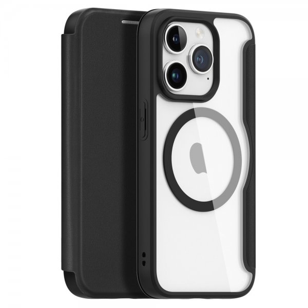 Dux Ducis iPhone 15 Pro Kotelo Skin X Pro Series MagSafe Musta
