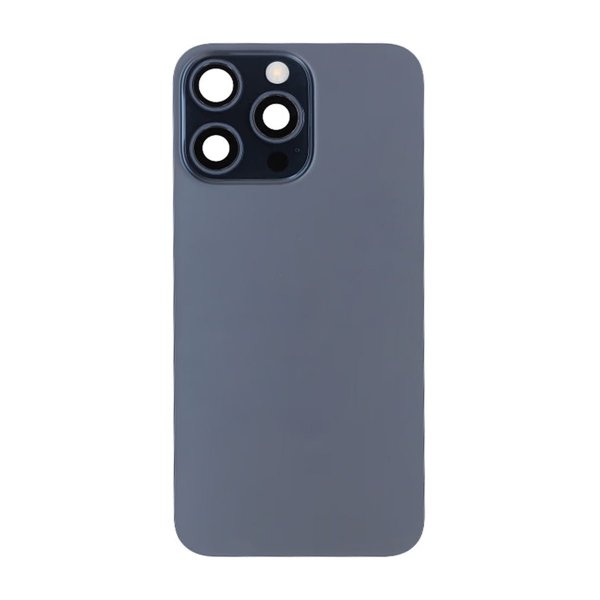 iPhone 15 Pro Max Takalasi Täydellinen OEM - Titaaniansininen