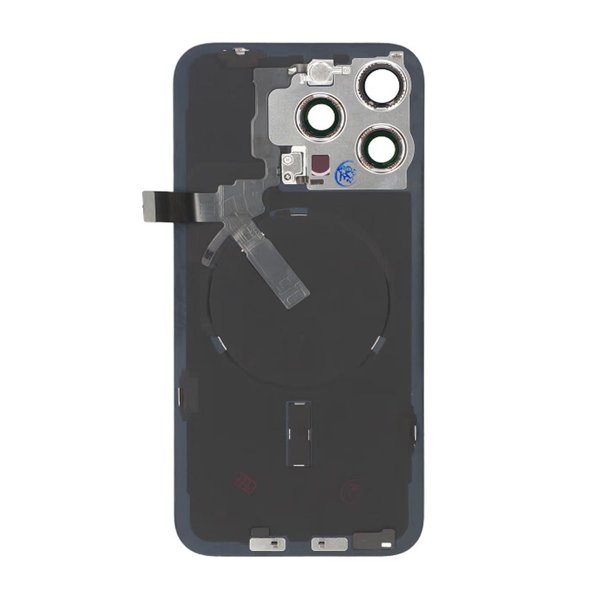 iPhone 15 Pro Max Takalasi kokonainen OEM - Titaanivalkoinen
