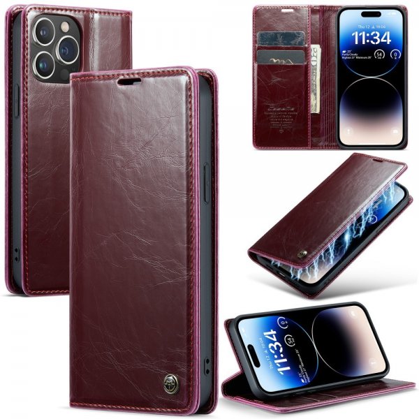 CaseMe iPhone 15 Pro Max -kotelo 003-sarja Punainen