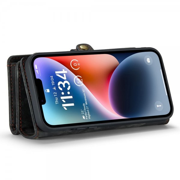 CaseMe iPhone 15 Pro Max Suojakotelo 008 Series Irrotettava Kuori Musta