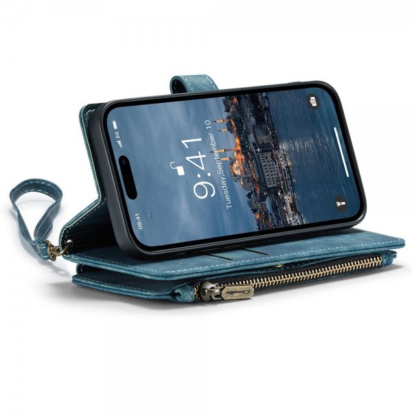 CaseMe iPhone 15 Pro Max -kotelo C30 Series Petrol