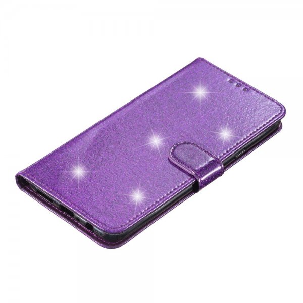 iPhone 15 Pro Max Kuori Glitter Lila