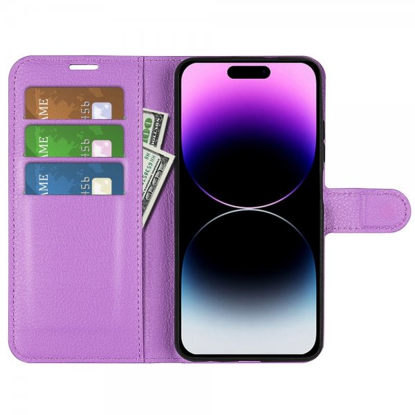 iPhone 15 Pro Max Kuori Litsi Violetti