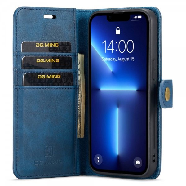Dg.Ming iPhone 15 Pro Max Suojakuori irrotettavalla kuorella Sininen