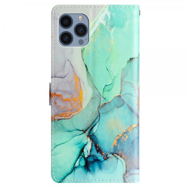 iPhone 15 Pro Max Kuori, Kuvio Marmori Vihreä