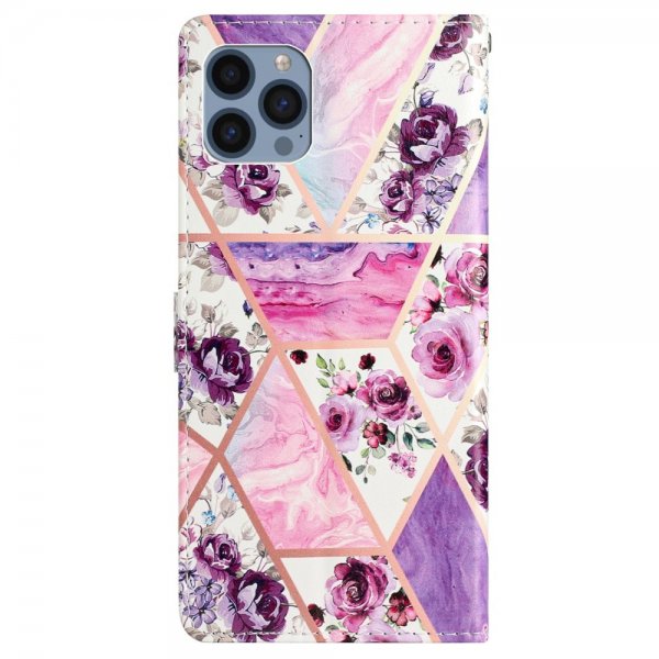 iPhone 15 Pro Max Kuori Liilat Kukat -aiheella