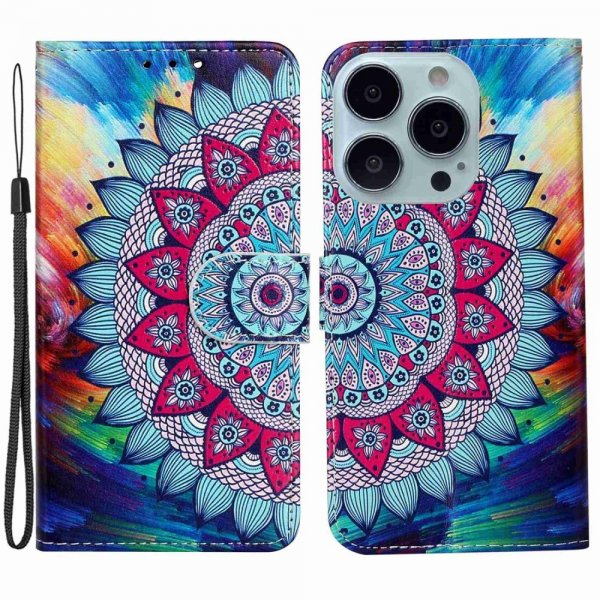 iPhone 15 Pro Max Kuori Mandala-kuvio