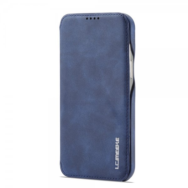 Lc.Imeeke iPhone 15 Pro Max -kotelo, retro sininen