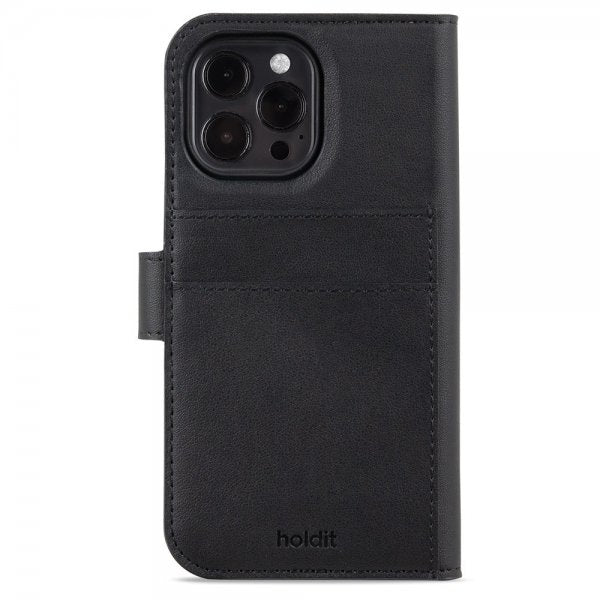 Holdit iPhone 15 Pro Max Wallet Case Magnet Plus Musta