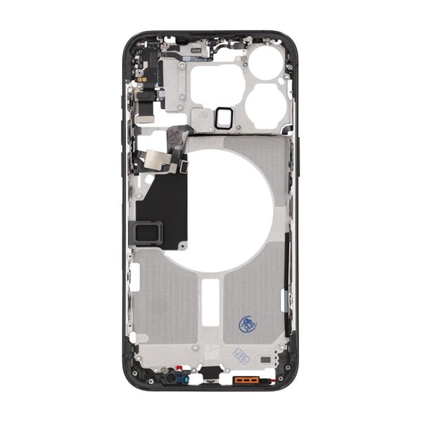 iPhone 15 Pro Max Keskirunko pienosilla OEM - Titaanimusta