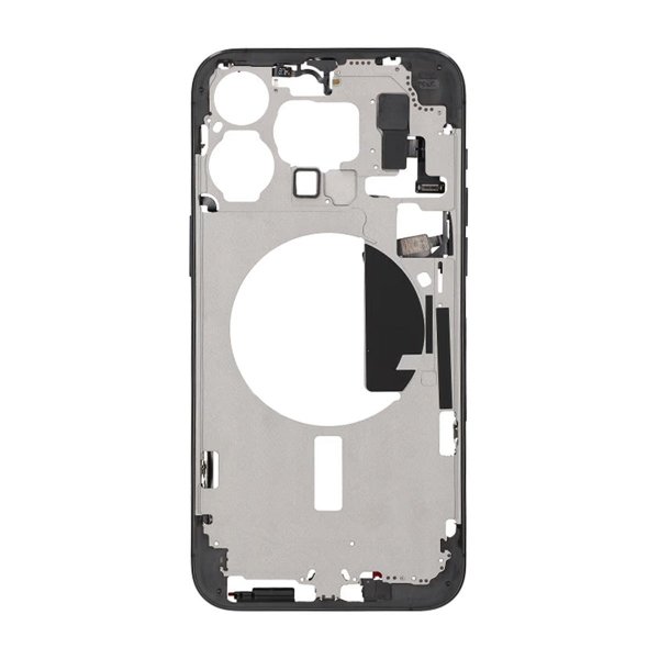 iPhone 15 Pro Max Keskirunko pienosilla OEM - Titaanimusta
