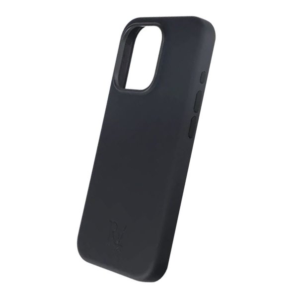Rvelon iPhone 15 Pro Max Kuori Silikoni MagSafe Musta