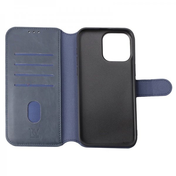Rvelon iPhone 15 Pro Max -kotelo, magneettinen, irrotettava kuori, sininen
