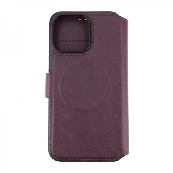 Rvelon iPhone 15 Pro Max suojakotelo 4 korttipaikkaa MagSafe violetti