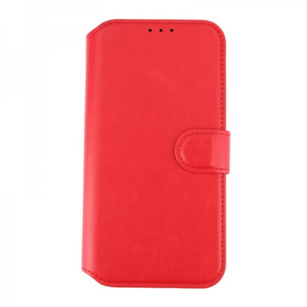 Rvelon iPhone 15 Pro Max Kuori 4 korttipaikkaa MagSafe Punainen